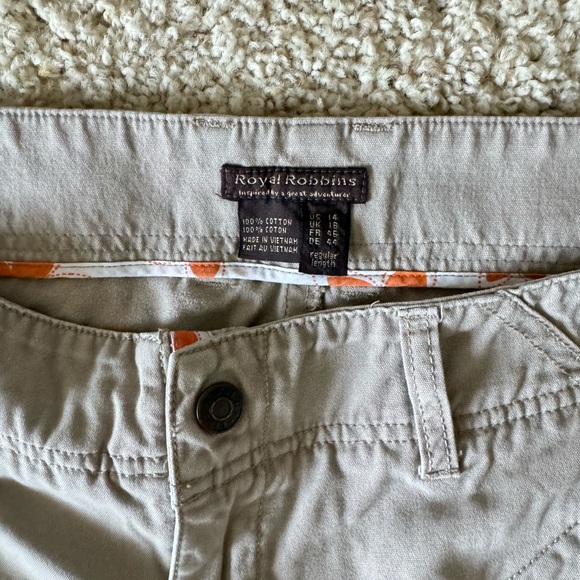 Royal Robbins Khaki Pants, - Picture 2 of 5